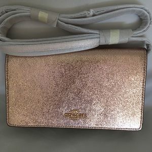 Authentic Coach Hayden FoldOver Crossbody Clutch.